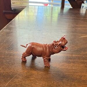 Plastic Rhinoceros Figurine in good condition